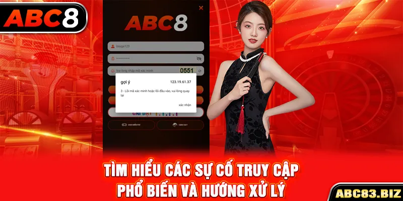 Tìm hiểu các sự cố truy cập phổ biến và hướng xử lý